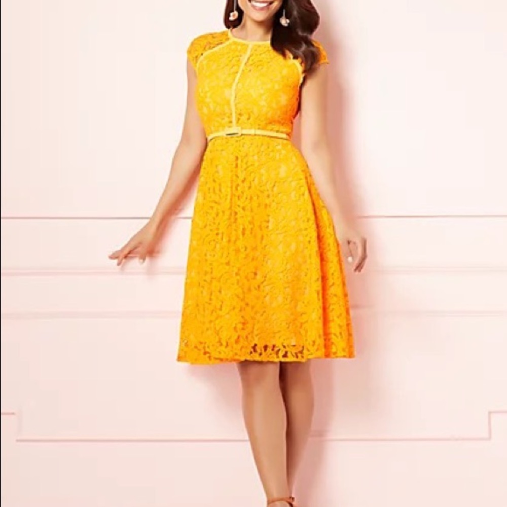 VERONICA LACE DRESS - EVA MENDES FIESTA COLLECTION